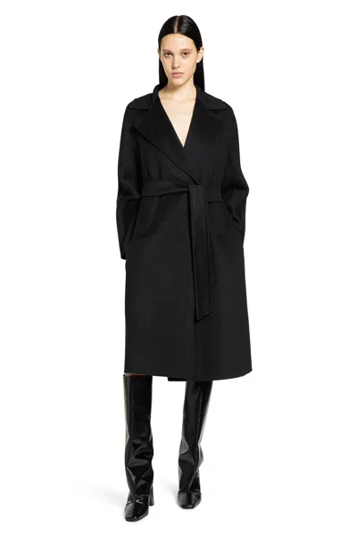 Max Mara Coat In Black