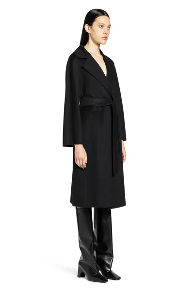 Max Mara Coat In Black