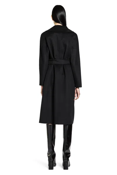 Max Mara Coat In Black