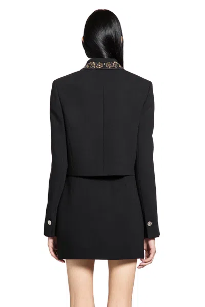 Versace Blazer Informal In Crepe Di Lana Light Weight In Multi