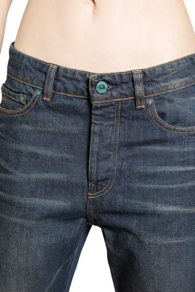 Our Legacy Moto Cut Jeans In Blue