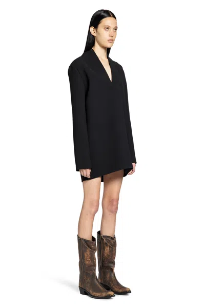 Khaite Aleena Dress In Black