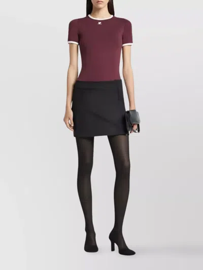 Courrèges T-shirts And Polos In Red