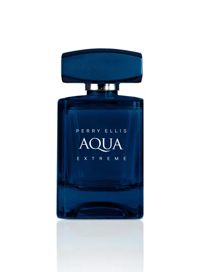 Perry Ellis Mens Aqua Extreme Eau De Toilette Fragrance Collection In Transparent