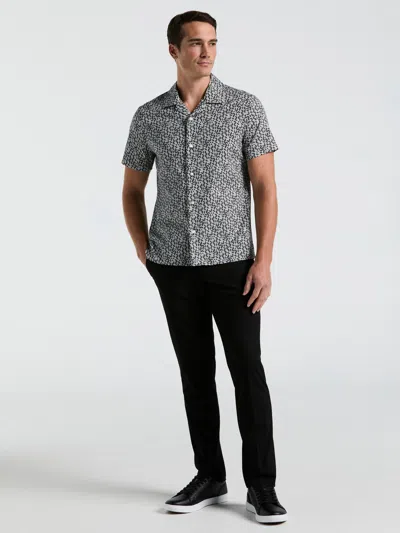 Perry Ellis Men's Triangle Geo Print Shirt In Black