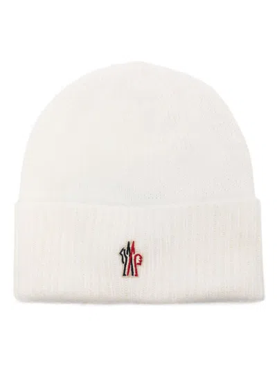Moncler Grenoble Hat Made Of Wool And Alpaca In White