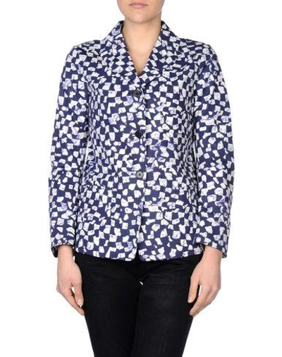 Shop Jil Sander Blazer In Blue