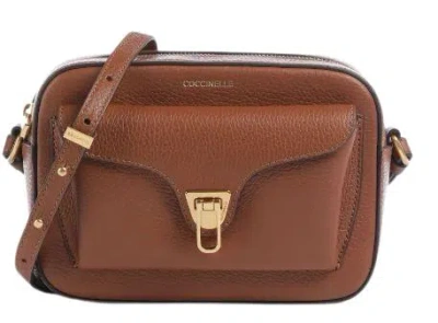 Coccinelle Beat Soft Shoulder Bag In Brown