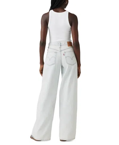 Levi's Women's Mid Rise Cotton 94 Baggy Jeans In Blue