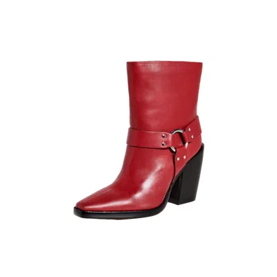 Rag & Bone Rio Western Ruby Red Wff22ff014pm14 Women's In Red