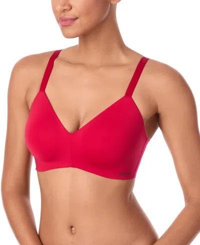 Dkny Active Comfort Bra In Red