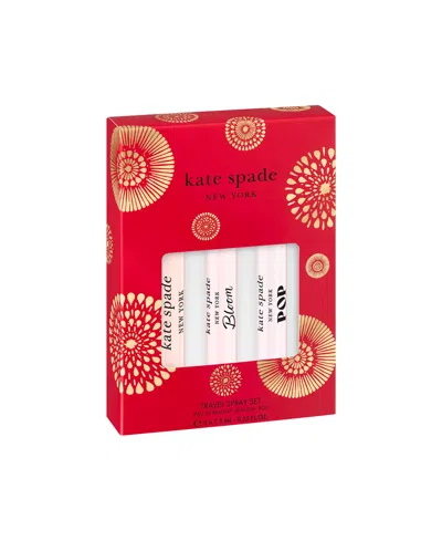 Kate Spade 3-pc. Travel Spray Gift Set In Transparent