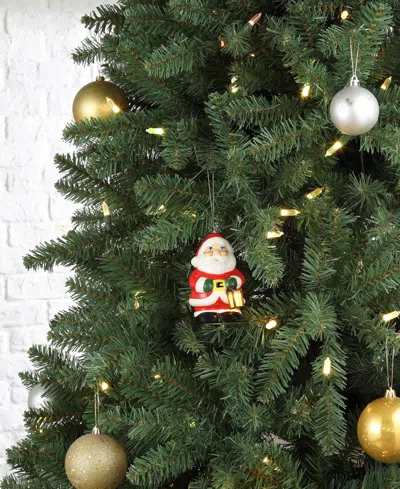 Mr. Christmas 4.5" Nostalgic Santa Ornament In Multi