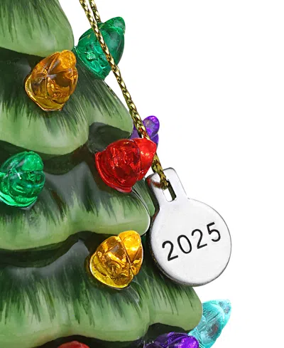 Mr. Christmas 4" Nostalgic Christmas Tree With 2025 Charm In Multi