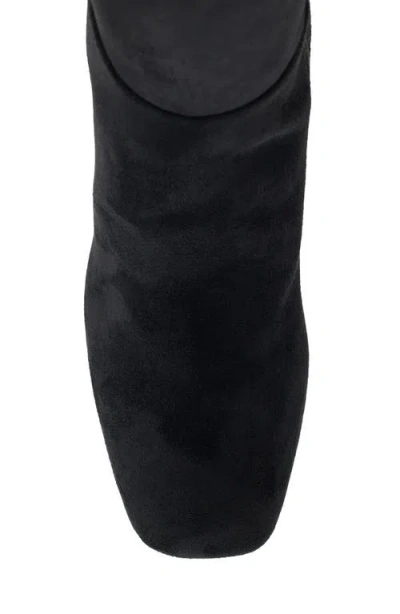 Dkny Cana Knee High Block Heel Boot In Black