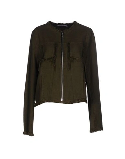 Alexander Wang T Blazer In Military Green