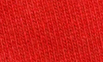 Portolano Cable Knit Cuff Cashmere Gloves In Red