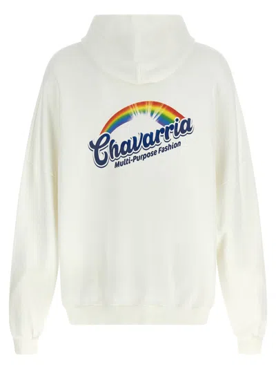 Willy Chavarria Fabuloso Hooligan Sweatshirt In White
