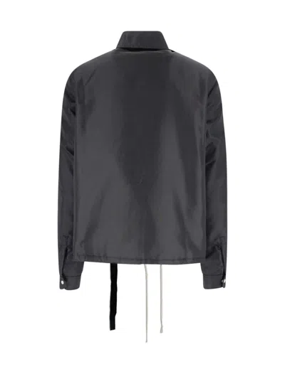 Drkshdw Men Recycled Nylon Jacket With Padding In Black