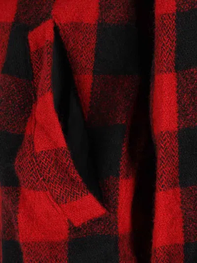 Junya Watanabe Long Sleeve Shirt Jacket With Flap Pockets In Multi