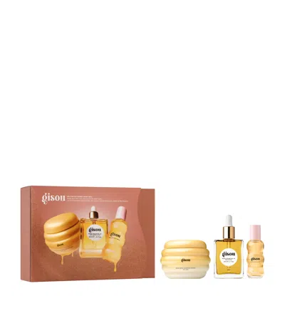 Gisou On-the-go Honey Hair Trio In Yellow