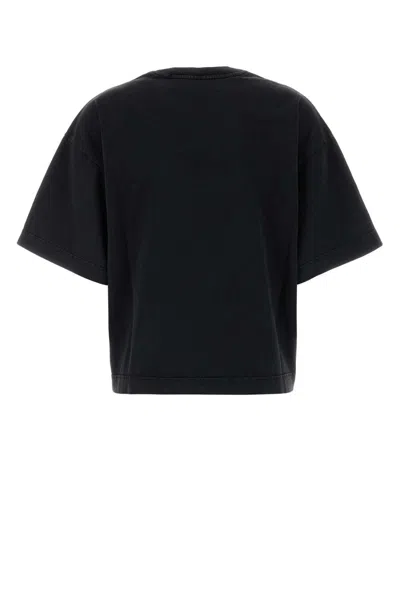 Alexander Wang T-shirt With Logo In Black