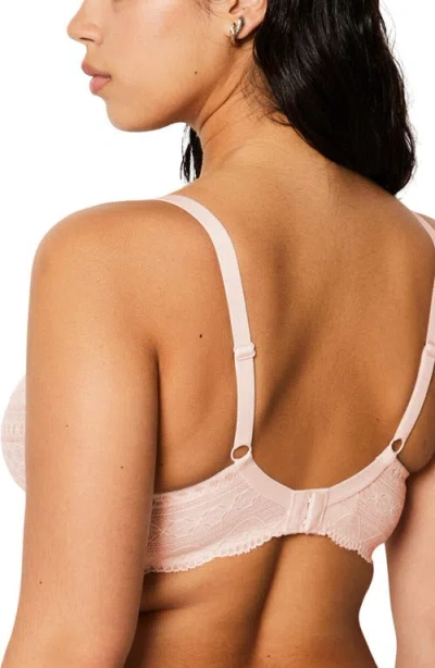 Etam Idole Classique Lace Underwire Bra In White