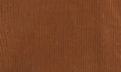 Les Deux Corduroy Zip-front Overshirt In Brown