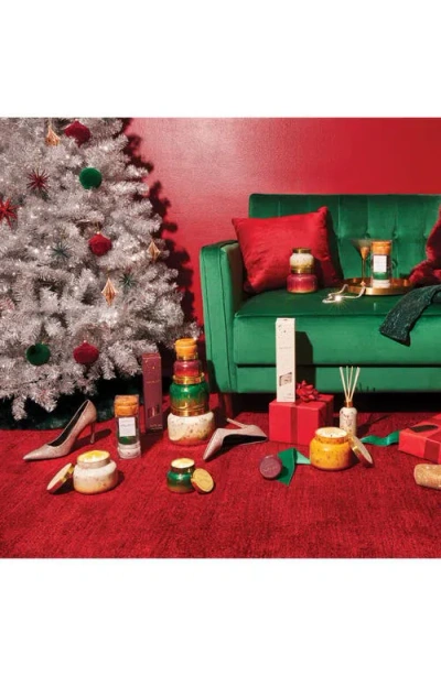 Capri Blue Tinsel & Spice Glimmer Reed Diffuser In Red