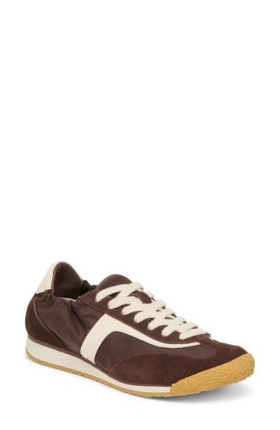 Dolce Vita Sariya Sneakers Dk Brown Nylon In Brown