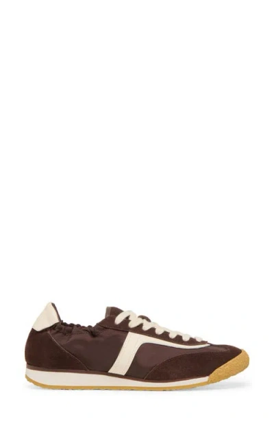 Dolce Vita Sariya Sneakers Dk Brown Nylon In Brown