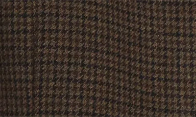 Chloé Houndstooth Double-breasted Jacket In Brown