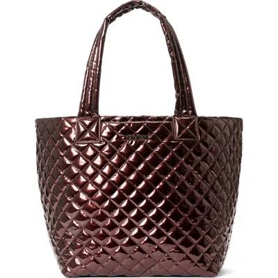 Mz Wallace Medium Metro Deluxe Quilted Nylon Tote