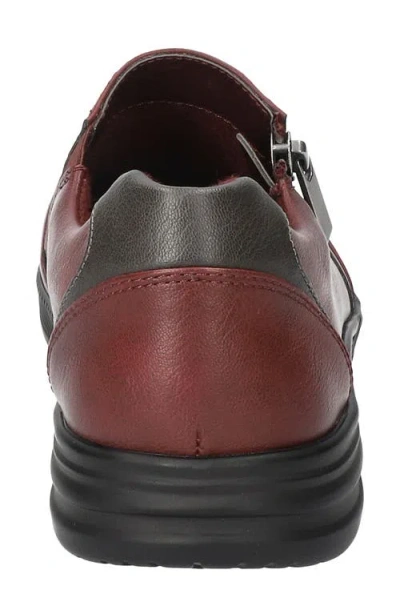 Easy Street Women's Karol Comfort Flats In Burgundy