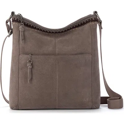 The Sak Lucia Crossbody Leather Bag In Brown