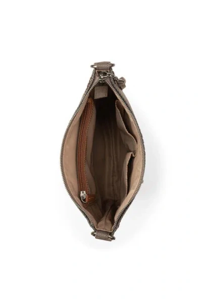 The Sak Lucia Crossbody Leather Bag In Brown