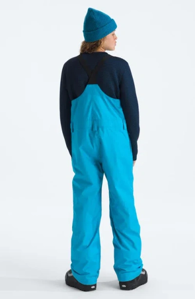 The North Face Kids' Freedom Waterproof Insulated Recycled Polyester Snow Bib In Blue