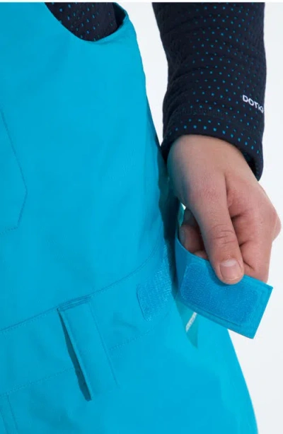 The North Face Kids' Freedom Waterproof Insulated Recycled Polyester Snow Bib In Blue