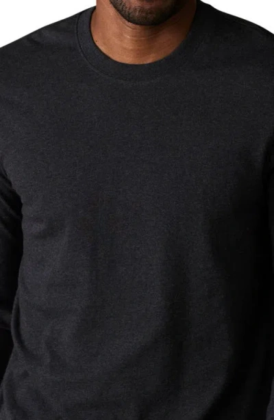 The Normal Brand Lennox Cotton Long Sleeve T-shirt In Gray