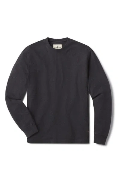 The Normal Brand Lennox Cotton Long Sleeve T-shirt In Gray