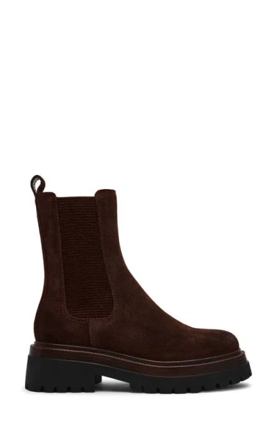 Steve Madden Blitzen Platform Chelsea Boot In Brown