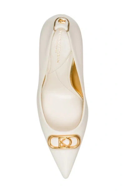 Donna Karan Women's Panthia High Pumps In White
