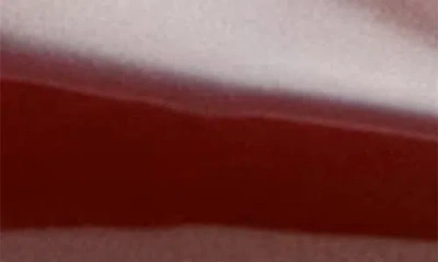 Mango Pointed Shoes With Patent Leather Effect Burgundy In Burgundy