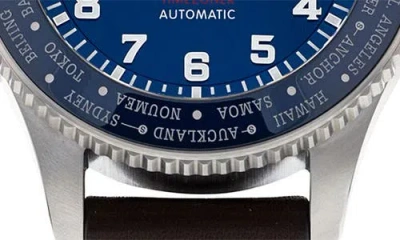 Watchfinder & Co. Iwc  2021 Pilot's Timezoner Le Petit Prince Edition Iw395503 Automatic Lea In Brown