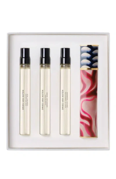 Dries Van Noten Womens Floral Nomadic Refillable Eau De Parfum Set In Transparent