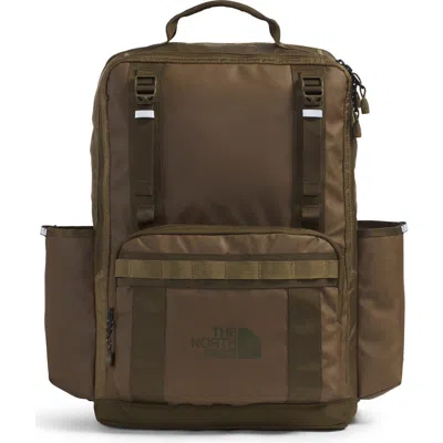 The North Face Base Camp Daypack Buckle Backpack In Brown