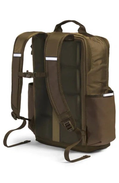 The North Face Base Camp Daypack Buckle Backpack In Brown