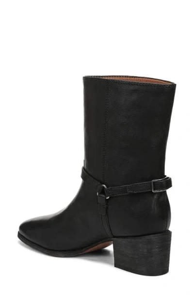 Franco Sarto Women's Kian Round Toe Pull On Short Boots In Black