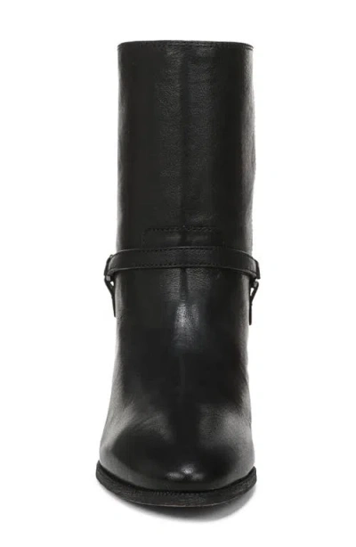 Franco Sarto Women's Kian Round Toe Pull On Short Boots In Black