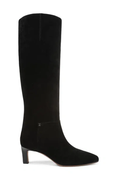 Franco Sarto Women's Timmy Square Toe Zip Tall Boots In Black
